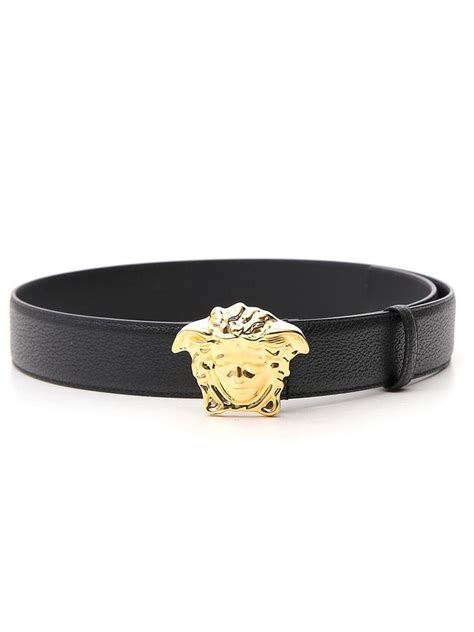 versace greek key belt|Versace Greca Buckle Leather Belt .